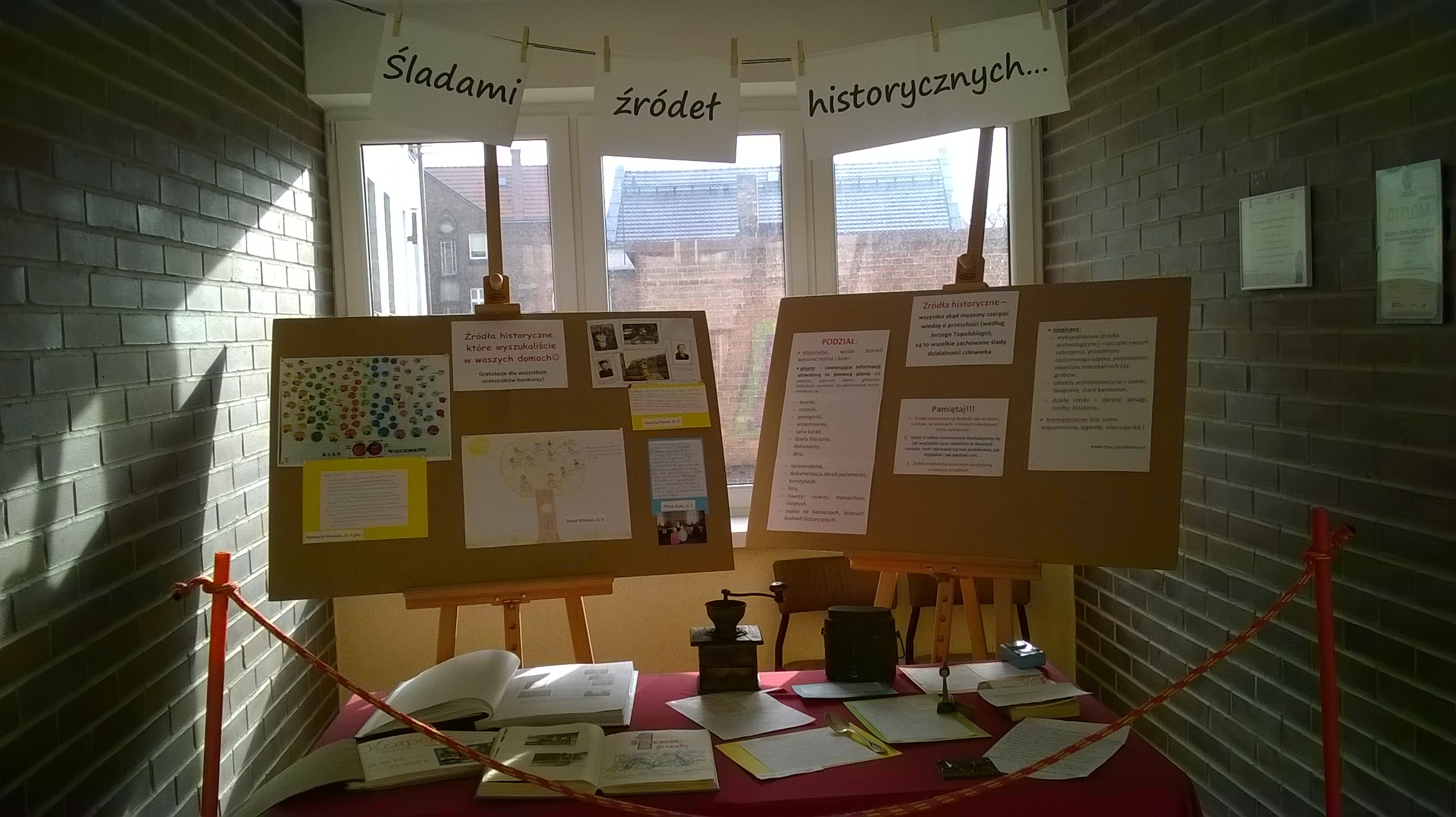 Szkolny konkurs historyczny: Śladami źródeł historycznych